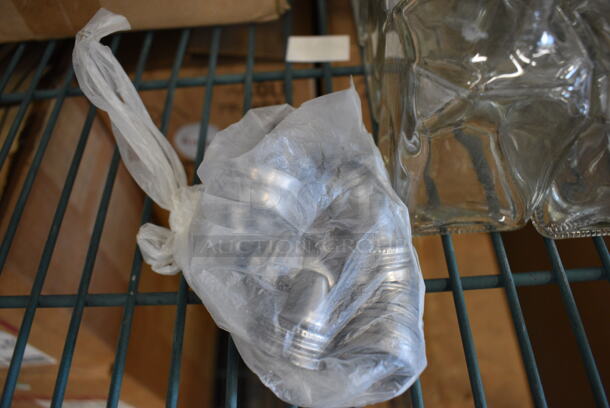 24 BRAND NEW! Condiment Bottles w/ Lids. 2x2x5. 24 Times Your Bid! - Image 2 of 4