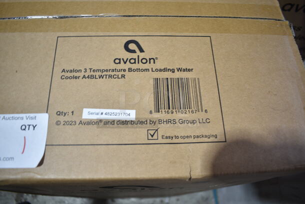 BRAND NEW IN BOX! Avalon A4BLWTRCLR Stainless Steel Bottom Loading Water Cooler. 115 Volts, 1 Phase.  - Image 3 of 3
