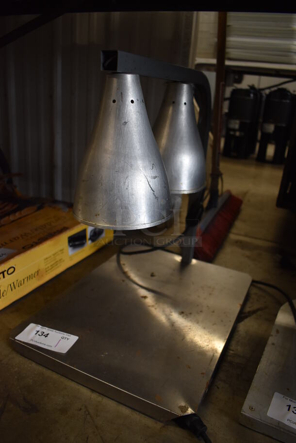 Eagle BW-2-120 Metal Commercial Countertop 2 Head Warming Lamp. 120 Volts, 1 Phase. 14.5x19x20 - Image 2 of 5