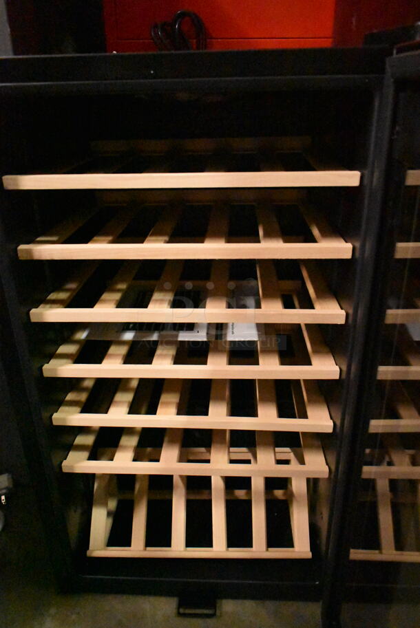 BRAND NEW SCRATCH AND DENT! Whynter FWC-341TS Metal 34 Bottle Freestanding Wine Cooler Merchandiser w/ Display Shelf and Digital Control. 115 Volts, 1 Phase. Tested and Working! - Image 4 of 6
