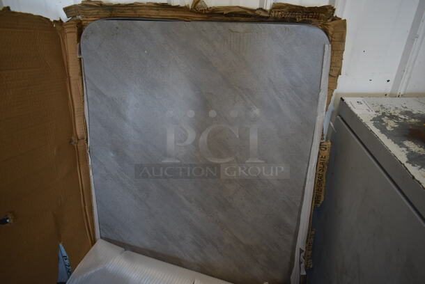 BRAND NEW SCRATCH AND DENT! Gray Tabletop. - Image 2 of 4