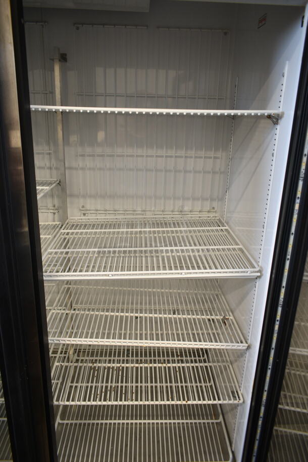 2016 True GDM-72F-HC Metal Commercial 3 Door Reach In Freezer Merchandiser w/ Poly Coated Racks. 115/208-230 Volts, 1 Phase.  - Image 4 of 7