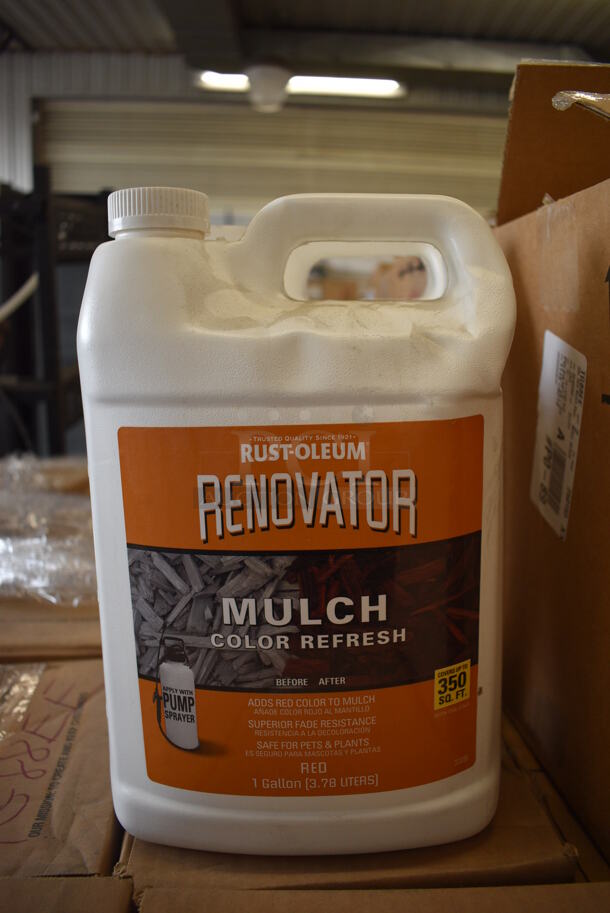 ALL ONE MONEY! PALLET LOT OF 85 BRAND NEW Boxes of 2 Rustoleum Renovator Mulch Color Refresh. Total of 172 Jugs. 8x4x12 - Image 3 of 5