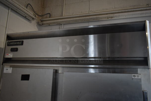 2018 Continental 2F Stainless Steel Commercial 2 Door Reach In Freezer w/ Poly Coated Racks on Commercial Casters. 115 Volts, 1 Phase. Tested and Working! - Image 2 of 8