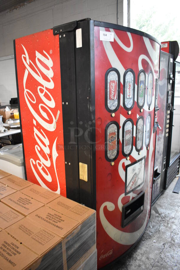 Royal Model RVCC-660-B Metal Commercial Canned Drink Vending Machine w/ Bill / Coin Acceptor. Comes w/ Key! 37x34x72. Tested and Does Not Power On - Image 7 of 9