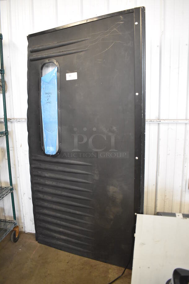 Chase Doors Metal Swinging Kitchen Door. 43x1.5x79.5 - Image 3 of 5