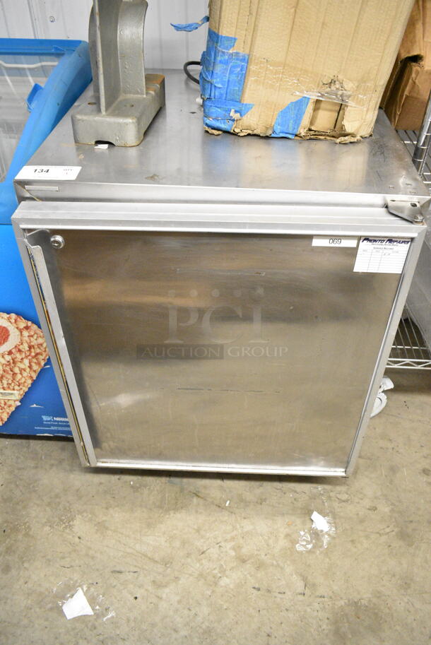 Silver King SKF27 Stainless Steel Commercial Single Door Undercounter Freezer on Commercial Casters. 115 Volts, 1 Phase. Tested and Powers On But Does Not Get Cold - Image 2 of 5