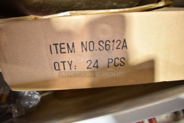BRAND NEW! Winco Gray Trash Can w/ Contents Including VEX-54P Posts, Winware Airpot, S612A. - Image 6 of 7