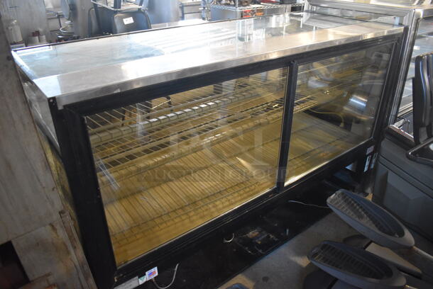 Federal SGD7748 Metal Commercial Floor Style Dry Display Case Merchandiser. 120 Volts, 1 Phase. 77x34x49 - Image 7 of 8