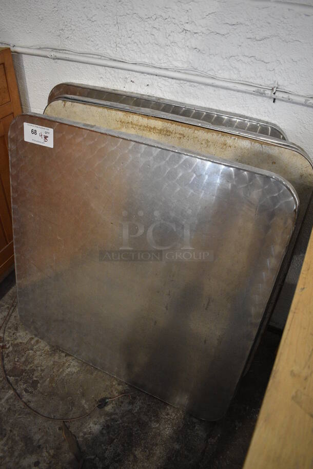 4 Tabletops. 31.5x31.5x3. 4 Times Your Bid! - Image 2 of 4