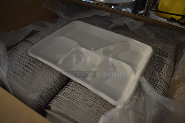 ALL ONE MONEY! Lot of 2 Boxes of Savaday Molded Fiber Trays. - Image 2 of 3