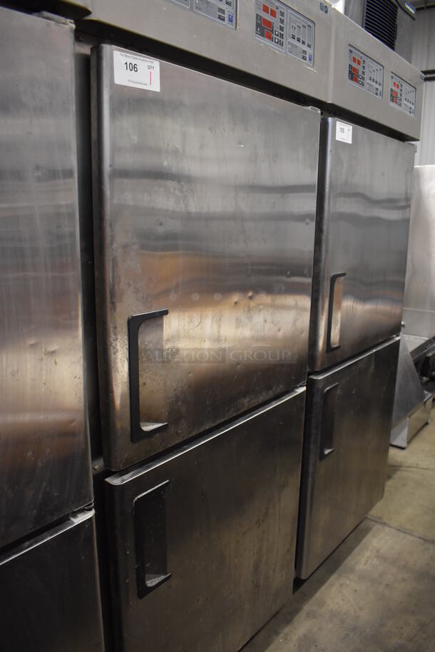 Paris Croissant SD-1 Stainless Steel Commercial 2 Half Size Door Reach In Dough Conditioner. 220 Volts. 31x45x76 - Image 7 of 7