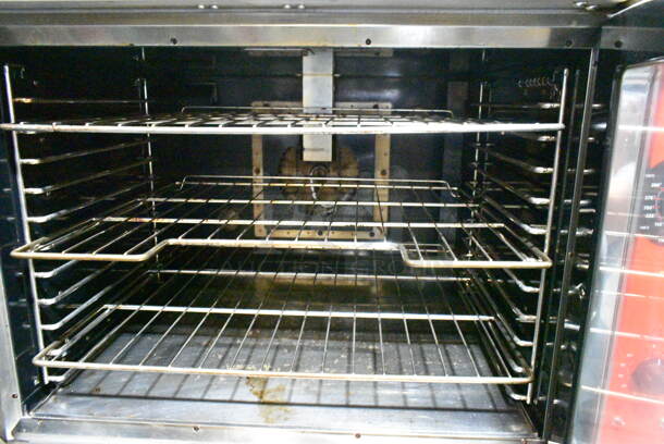 2 Vulcan VC6GD-SEFCAM5 Stainless Steel Commercial Natural Gas Powered Full Size Convection Oven w/ View Through Doors, Metal Oven Racks and Thermostatic Controls. 2 Times Your Bid! - Image 4 of 10