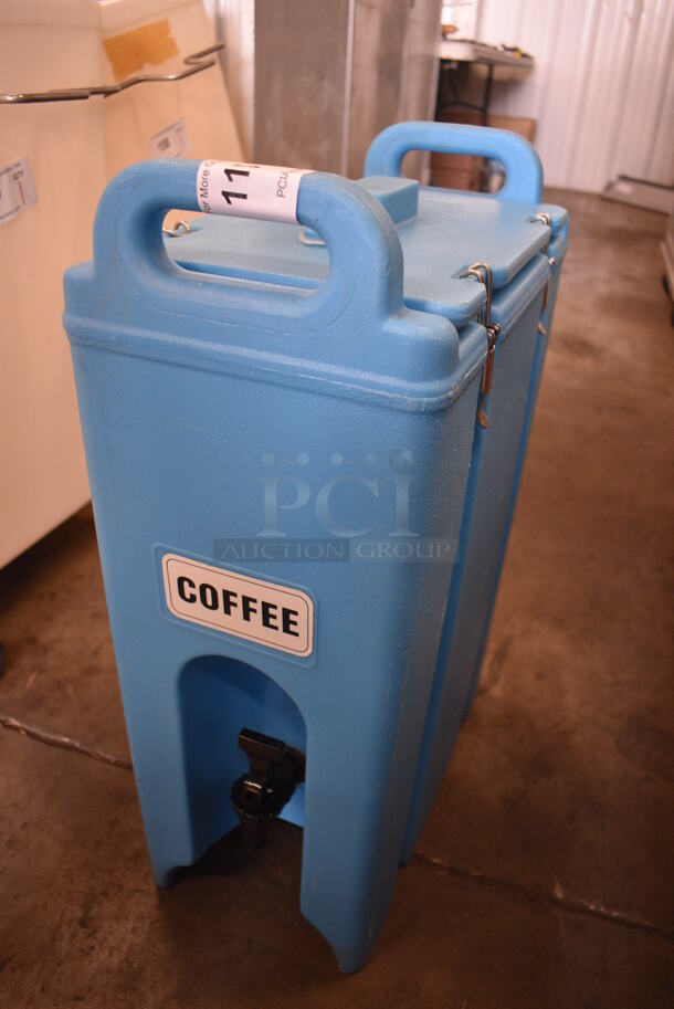 Cambro Model 500LCD Blue Poly Insulated Beverage Holder Dispenser. 9x16x24 - Image 5 of 6