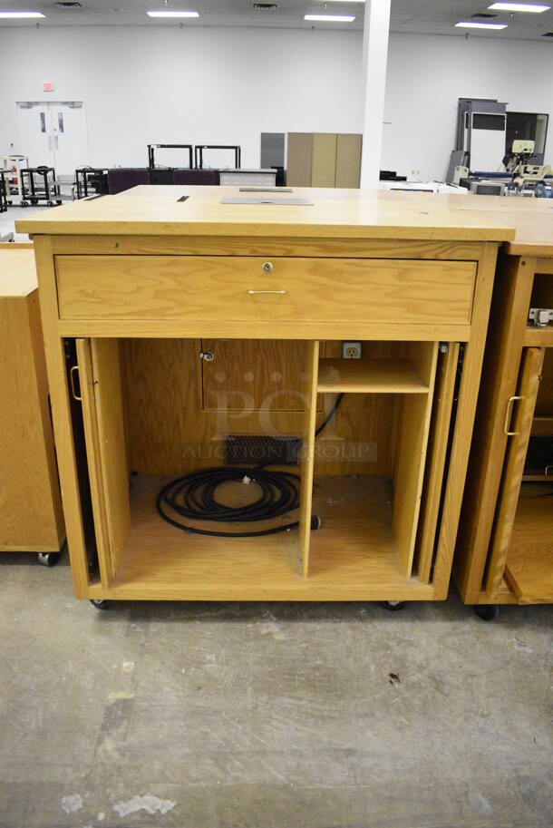 Wooden Storage Units on Wheels. 5 Times Your Bid! (Main Building)  - Image 5 of 5