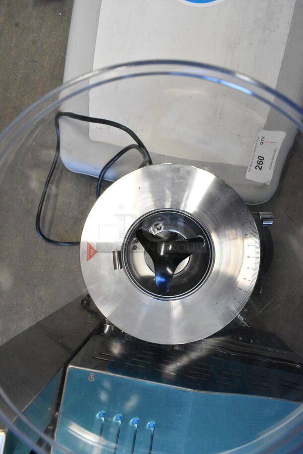 BRAND NEW SCRATCH AND DENT! Mahlkonig E80W GBS 4 lb. Black Grind-by-Sync Espresso Grinder. 110-127 Volts, 1 Phase. Tested and Does Not Power On - Image 6 of 8