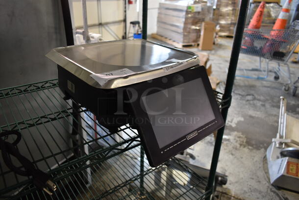 Hobart HTi Stainless Steel Commercial Countertop Food Portioning Scale. 120/208-240 Volts, 1 Phase.  - Image 2 of 10