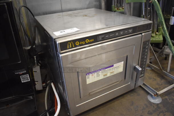 Stainless Steel Commercial Countertop Microwave Oven. 19x24x18 - Image 3 of 7