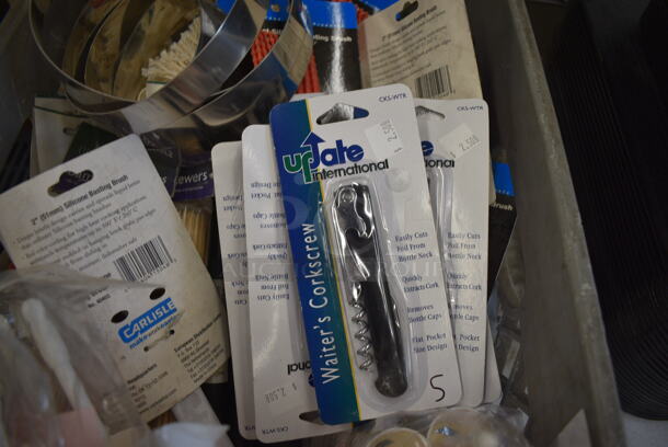 ALL ONE MONEY! Lot of Various BRAND NEW! Items Including Corkscrew, Ketchup Couplers and Basting Brushes - Image 4 of 5