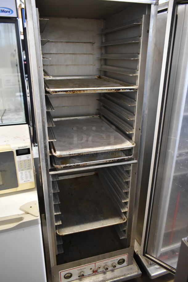 Wilder Metal Commercial Heated Holding Cabinet on Commercial Casters. Cannot Test Due To Missing Power Cord - Image 4 of 5