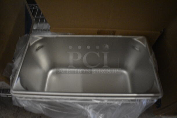 2 BRAND NEW IN BOX! Vollrath Stainless Steel 1/3 Size Drop In Bins. 1/3x6. 2 Times Your Bid! - Image 3 of 4