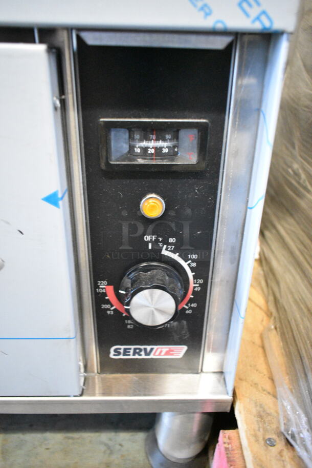 BRAND NEW SCRATCH AND DENT! 2024 ServIt 423WDSFS1 Single Freestanding Drawer Warmer. 120 Volts, 1 Phase. Tested and Working! - Image 3 of 5