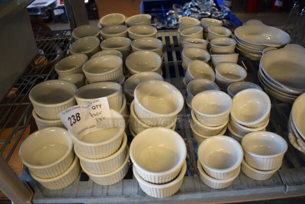 ALL ONE MONEY! Tier Lot of Various Items Including Ceramic Ramekins, Salt Shakers and Poly Bin - Image 3 of 9