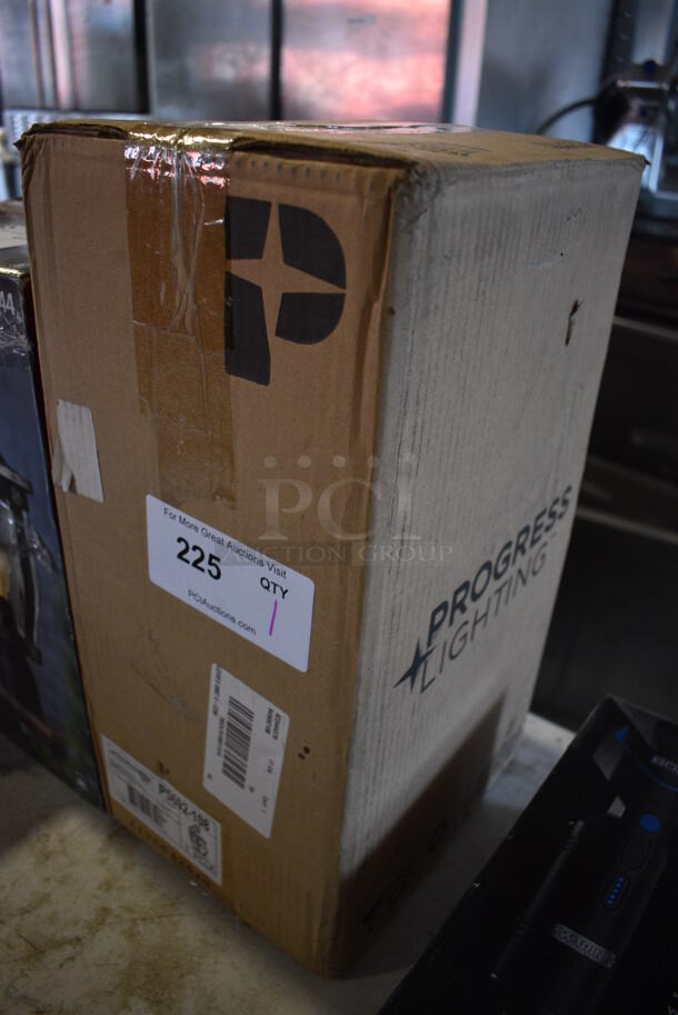 BRAND NEW SCRATCH AND DENT! Progress Lighting Hubbell P5692-108 Oil Rubbed Bronze Light Fixture - Image 3 of 3