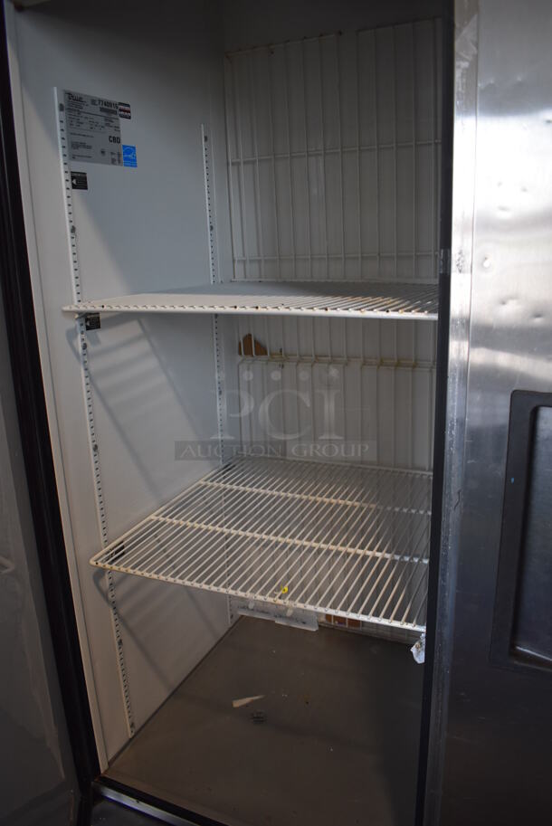 2013 True T-49F ENERGY STAR Stainless Steel Commercial 2 Door Reach In Freezer w/ Poly Coated Racks on Commercial Casters. 115 Volts, 1 Phase. Tested and Working! - Image 3 of 5