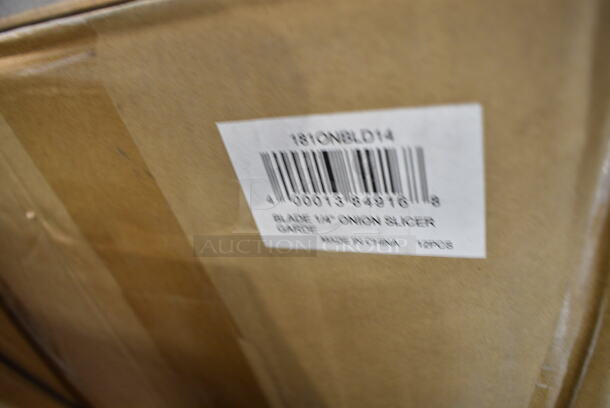 2 Boxes of 12 BRAND NEW SCRATCH AND DENT! 181ONBLD14 Garde 181ONBLD14 1/4" Blade Assembly for Onion Slicer - 2/Set. 2 Times Your Bid! - Image 5 of 5