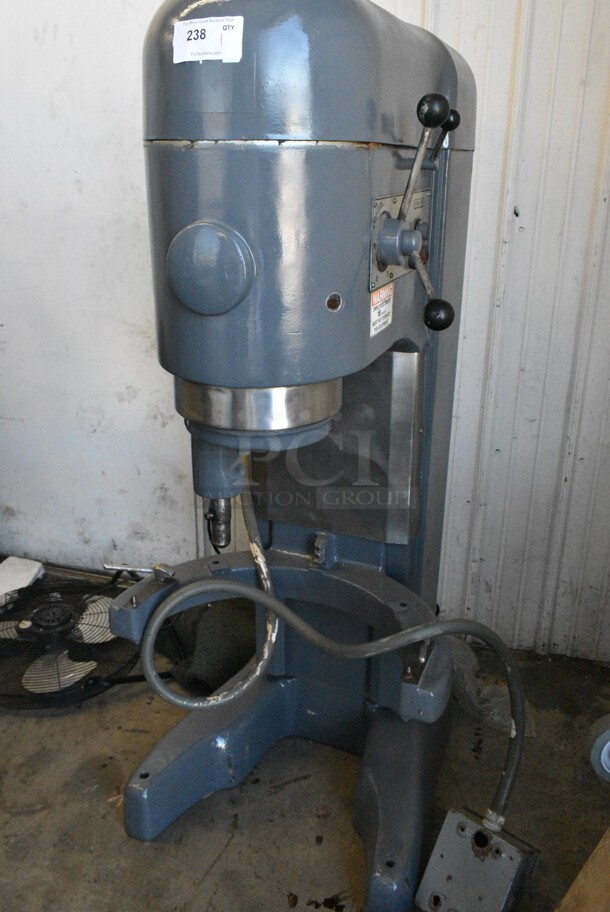 Hobart M802 Metal Commercial Floor Style 80 Quart Planetary Dough Mixer. 240 Volts, 3 Phase. - Image 1 of 7