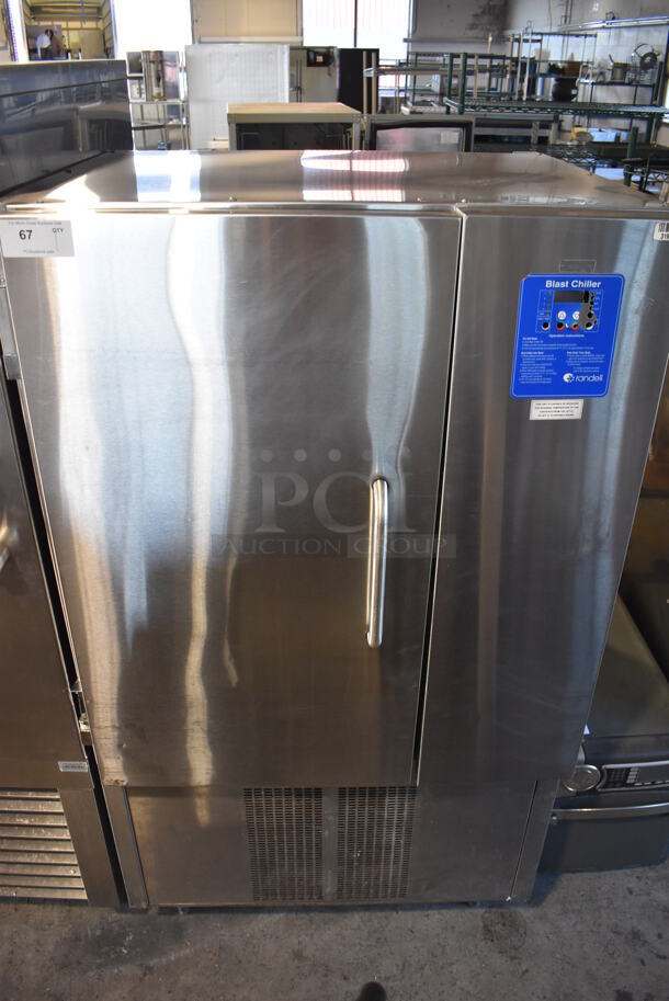 2014 Randell BC-18 Stainless Steel Commercial Floor Style Blast Chiller. 115/230 Volts, 1 Phase. 39x36x72 - Image 1 of 9