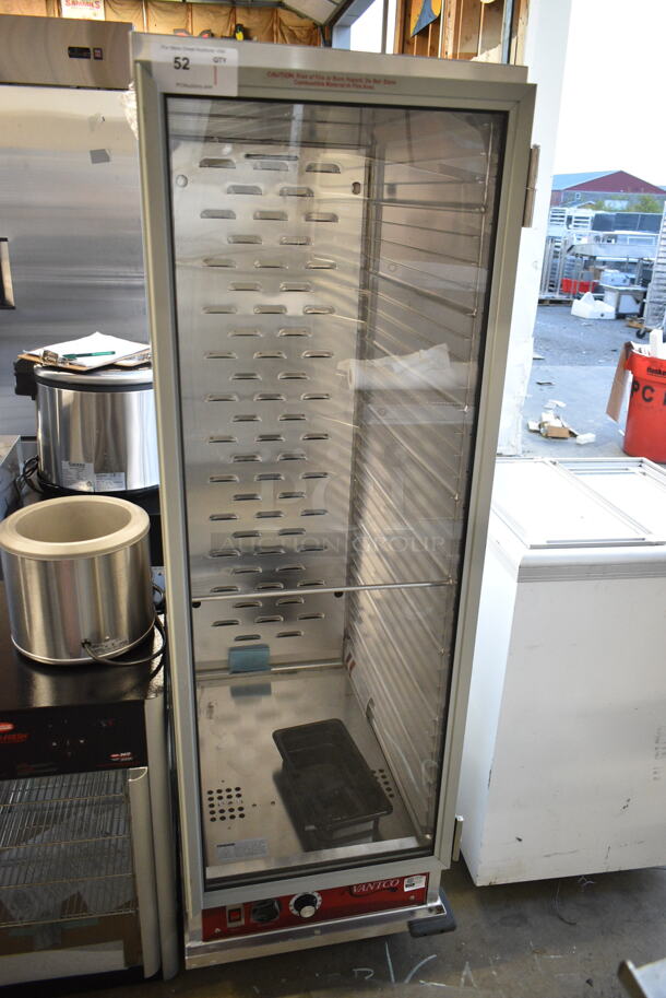 BRAND NEW SCRATCH AND DENT! 2024 Avantco 177HEAT1836I Full Size Insulated Heated Holding Cabinet with Clear Door . 120 Volts, 1 Phase. Tested and Working! - Image 2 of 7