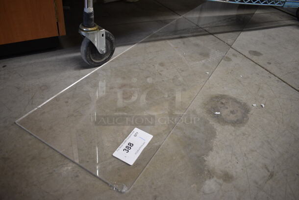 Clear Poly Sheet. 72x13 - Image 1 of 2