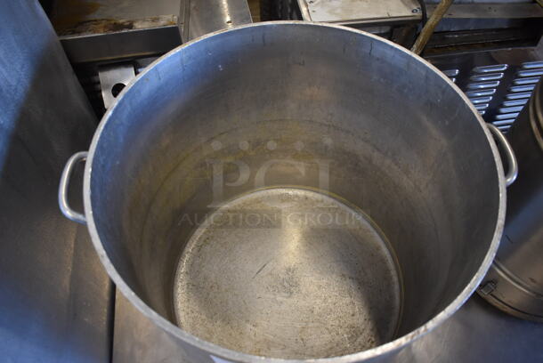Metal Stock Pot w/ Hole for Spigot. 24x21x19.5 - Image 2 of 3