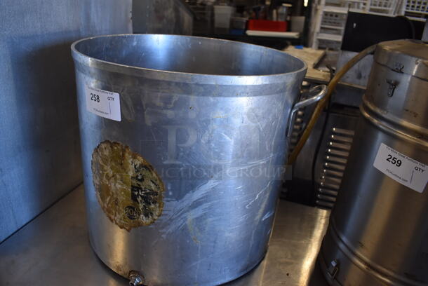 Metal Stock Pot w/ Hole for Spigot. 24x21x19.5 - Image 3 of 3