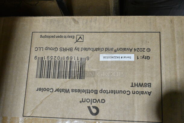 2 BRAND NEW IN BOX! Avalon B8WHT Countertop Touchless Bottleless Water Cooler. 115 Volts, 1 Phase. 2 Times Your Bid!  - Image 4 of 4