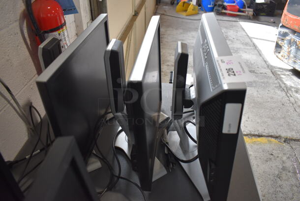 3 Various Computer Monitors; Dell 2007FPb 20", Dell 1907FPc 19", Dell 1908FPt 19". 100-240 Volts, 1 Phase. 3 Times Your Bid! - Image 3 of 8