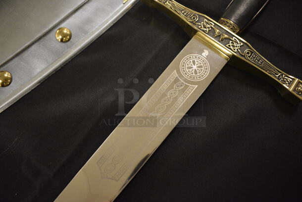 BREATHTAKING! Sword by Marto Toledo With Stainless Steel Blade and Engravings - Image 7 of 8