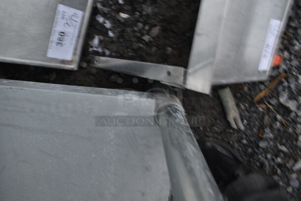 Stainless Steel Commercial Wall Mount Shelf. - Image 3 of 3