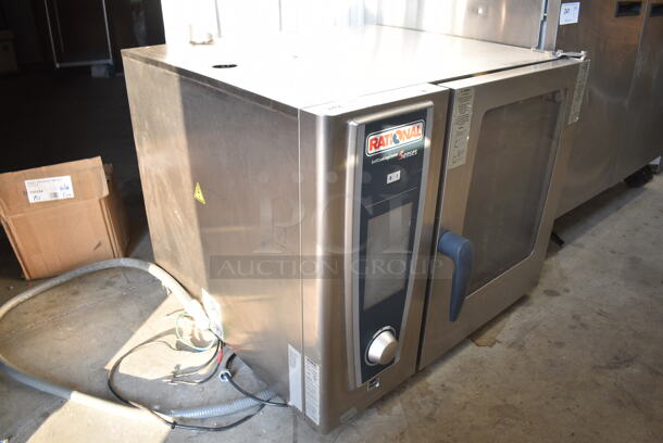 2015 Rational SCC WE 61 Stainless Steel Commercial Electric Powered Self Cooking Center Combi Oven. 208 Volts, 3 Phase.  - Image 2 of 5