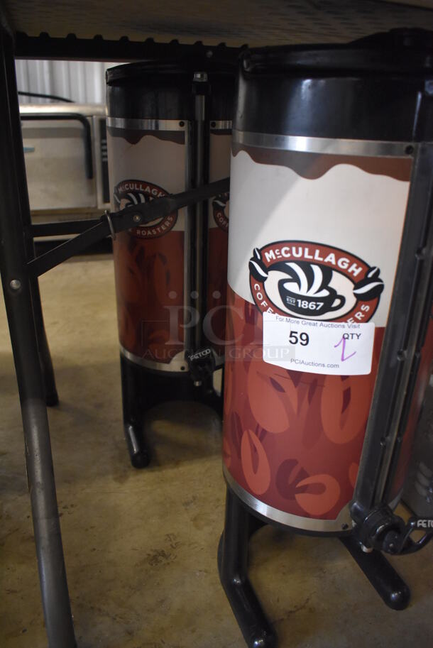 2 Fetco Black Poly Coffee Satellite Dispensers. 10x12x26. 2 Times Your Bid! - Image 3 of 5