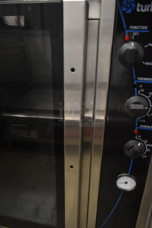 2 Moffat Turbofan E35-26-P261 Stainless Steel Commercial Electric Powered Full Size Oven w/ View Through Door and Metal Oven Racks. 208 Volts, 1 Phase. 2 Times Your Bid! - Image 5 of 7