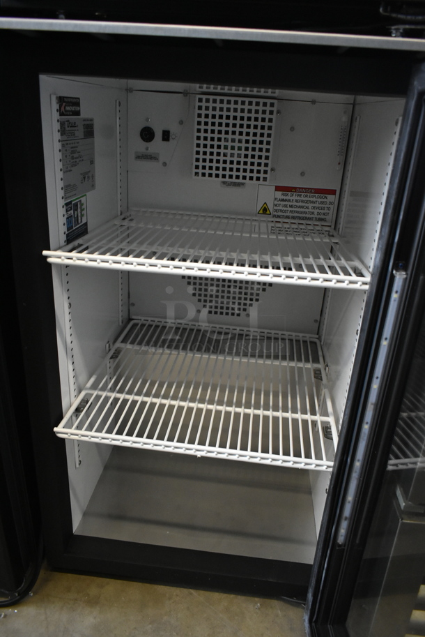 2024 True GDM-06-34-HC Metal Commercial Single Door Mini Cooler Merchandiser w/ Poly Coated Racks. 115 Volts, 1 Phase. Tested and Working! - Image 4 of 5