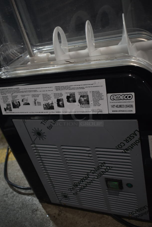 Metal Commercial Countertop Single Hopper Slushie Machine. No Lid. Tested and Powers On But Does Not Get Cold - Image 5 of 6