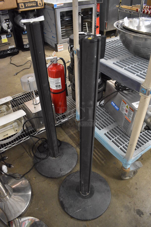 2 Beltrac Stanchions. 14x14x40. 2 Times Your Bid! - Image 2 of 4