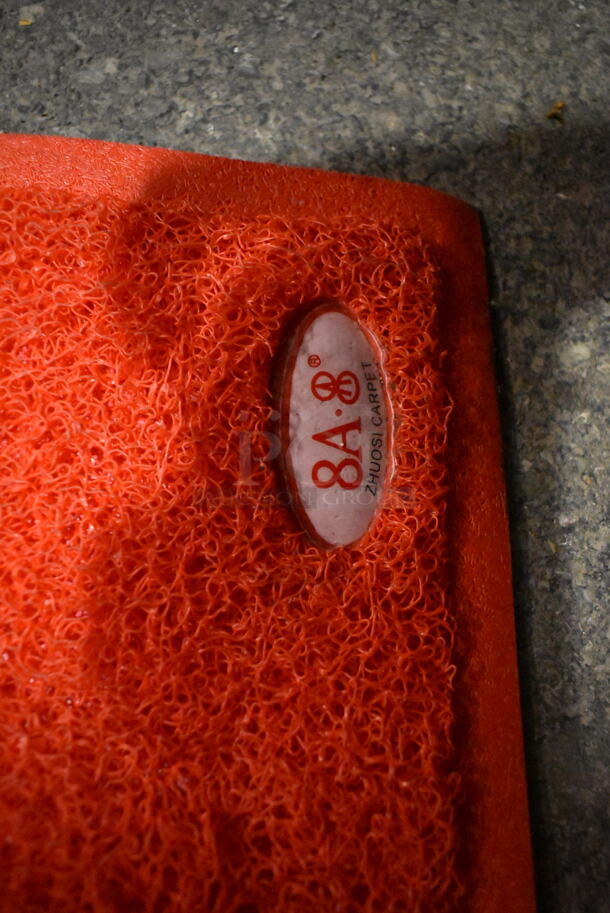 5 Red Rugs Including Welcome. 5 Times Your Bid! - Image 3 of 4
