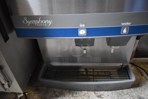 Follett Symphony Series Stainless Steel Commercial Countertop Ice Machine w/ Ice and Water Dispenser. 25x28.5x35 - Image 3 of 5