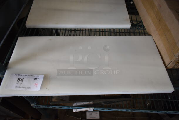 4 Various White Cutting Boards. Includes 20x9. 4 Times Your Bid! - Image 5 of 5
