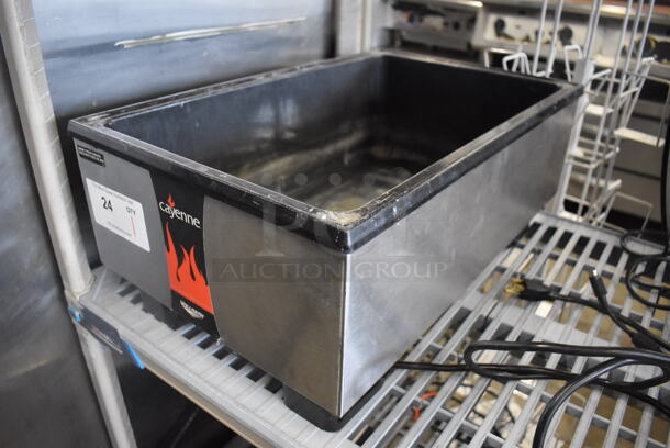 Vollrath 1001 Stainless Steel Commercial Countertop Food Warmer. 120 Volts, 1 Phase. 14x22x9. Tested and Working! - Image 2 of 4